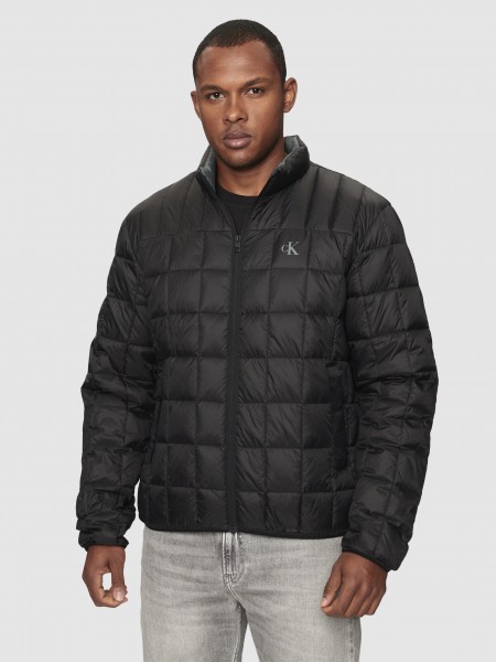 Chaqueta Hombre Negro Calvin Klein