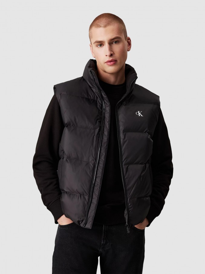 Chaqueta Hombre Negro Calvin Klein