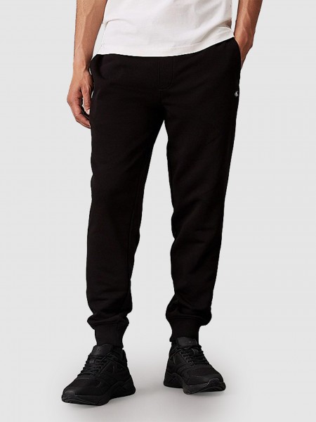 Pantalones Hombre Negro Calvin Klein