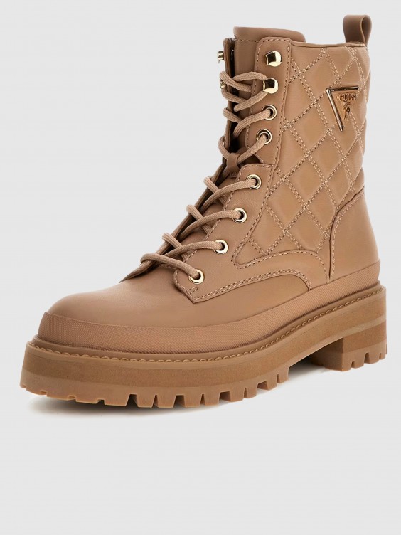 Boots Woman Camel Guess Flfbd2Ele10 FLFBD2ELE10.119 Mellmak