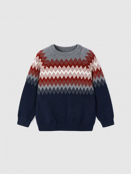 Pullover Boy Navy Blue Mayoral