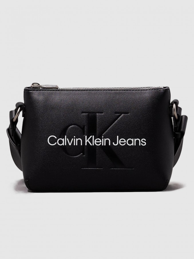 Bolsos de Hombro Mujer Negro Calvin Klein