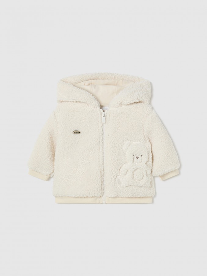 Chaqueta Bebe Nio Crema Mayoral