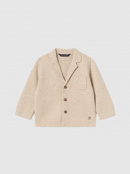 Jacket Baby Boy Beige Mayoral