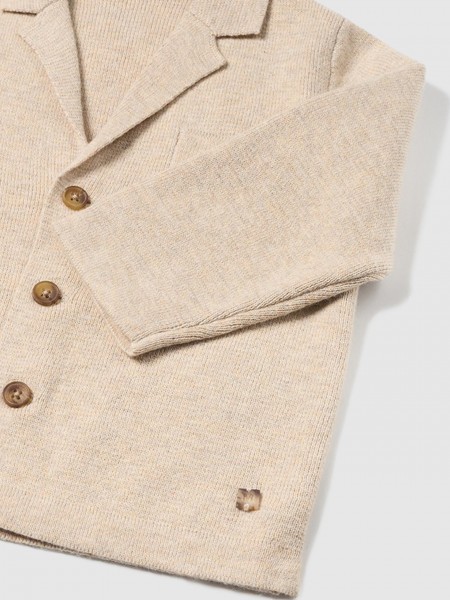 Casaco de Malha Bab� Menino  Mayoral