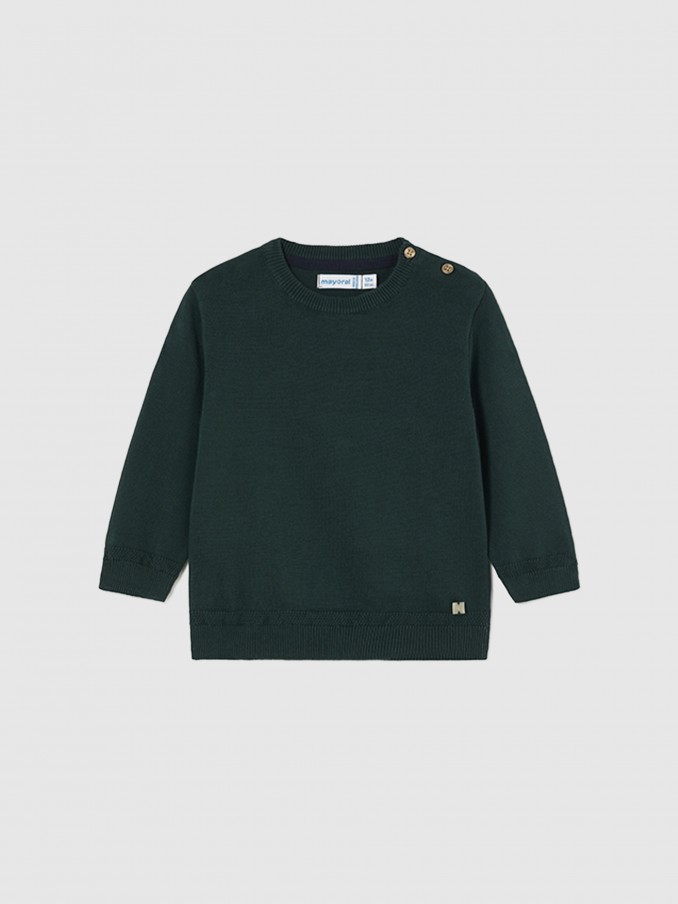 Pullover Baby Boy Green Mayoral