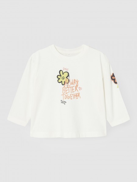 Pullover Girl Cream Name It