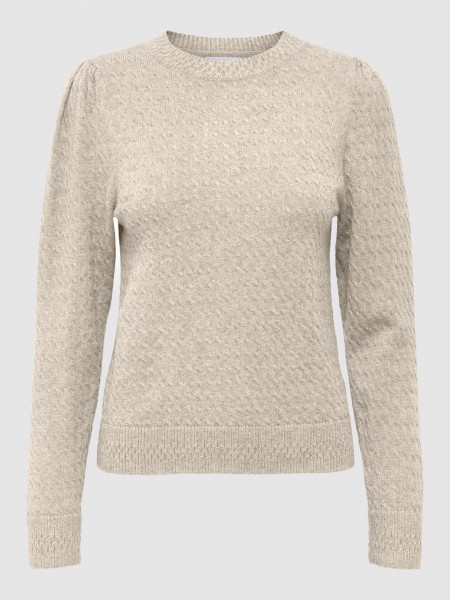 Pullover Woman Cream Only