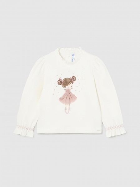 Pullover Baby Girl Cream Mayoral