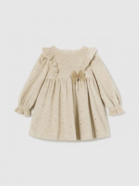 Dress Baby Girl Cream Mayoral