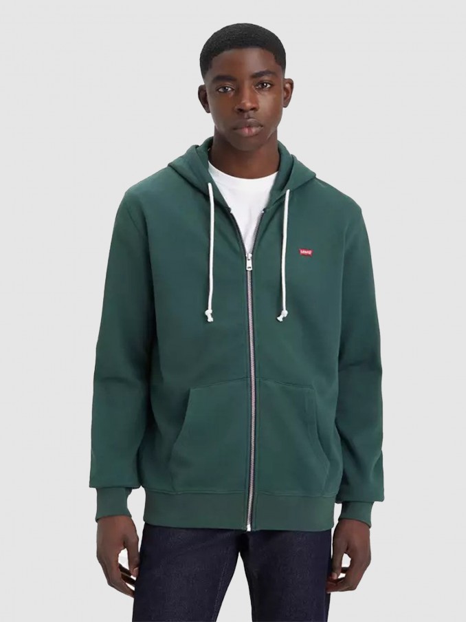 Chaqueta Hombre Verde Levis