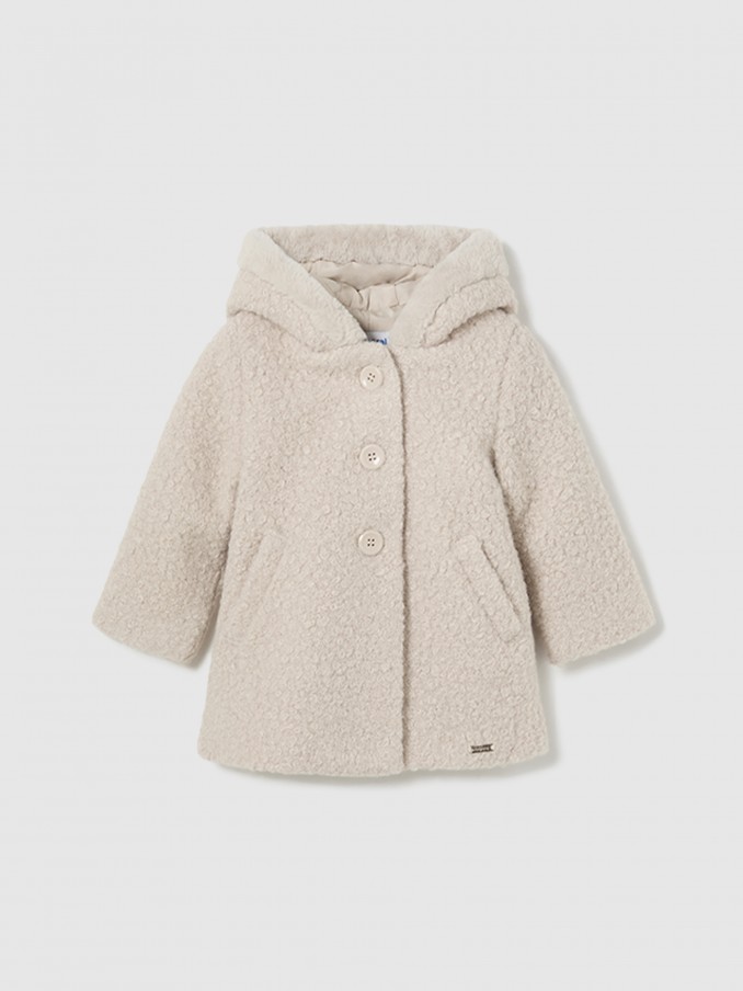 Chaqueta Bebe Nia Crema Mayoral