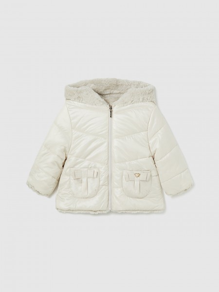 Chaqueta Bebe Nia Crema Mayoral