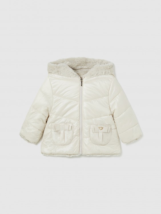 Chaqueta Bebe Niña Mayoral Crema Mellmak