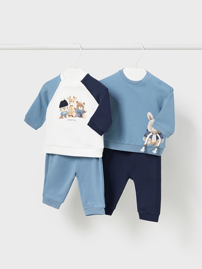 Tracksuit Baby Boy Blue Mayoral