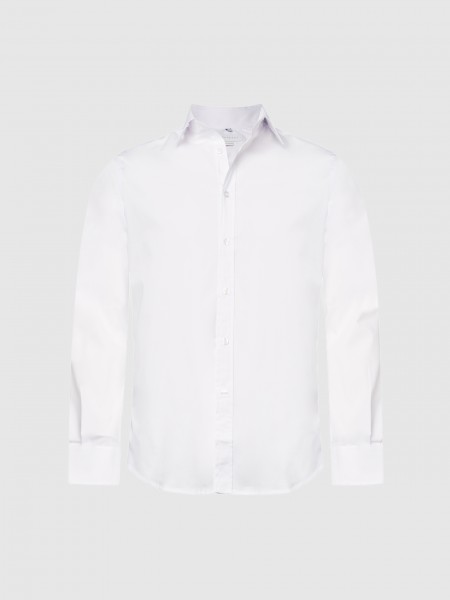 Camisa Hombre Blanco Westrags