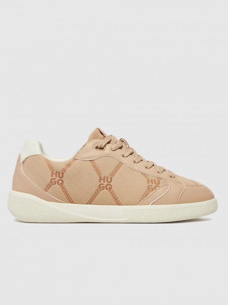 Tenis Mujer Beige Hugo Boss