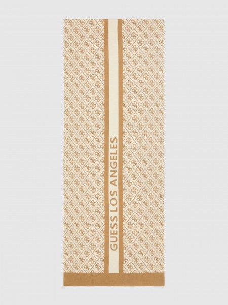 Scarves Woman Beige Guess