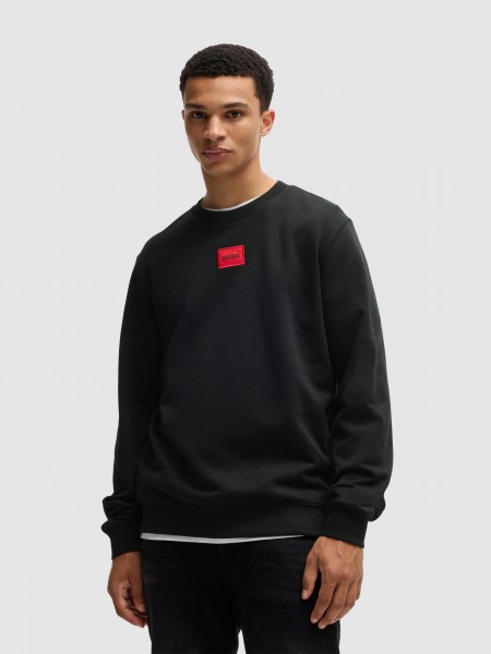 Jumper Man Black Hugo Boss