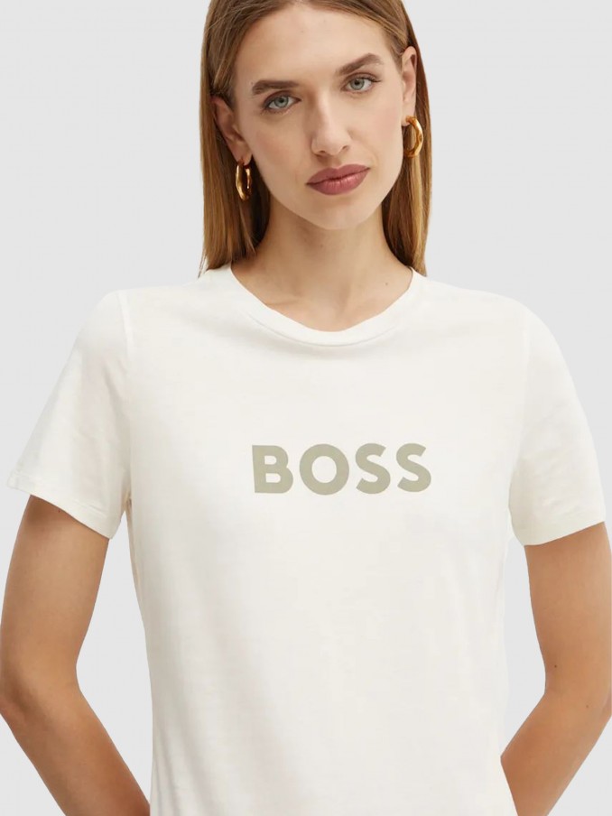 T-Shirt Woman Boss Orange