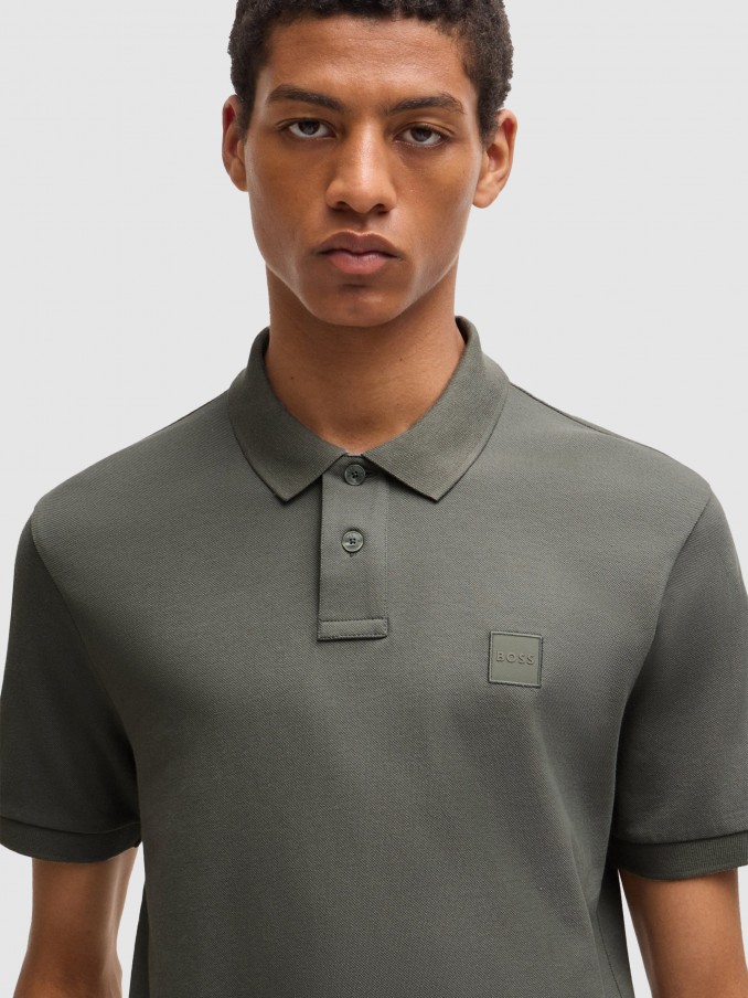 Polo Shirt Man Boss Orange
