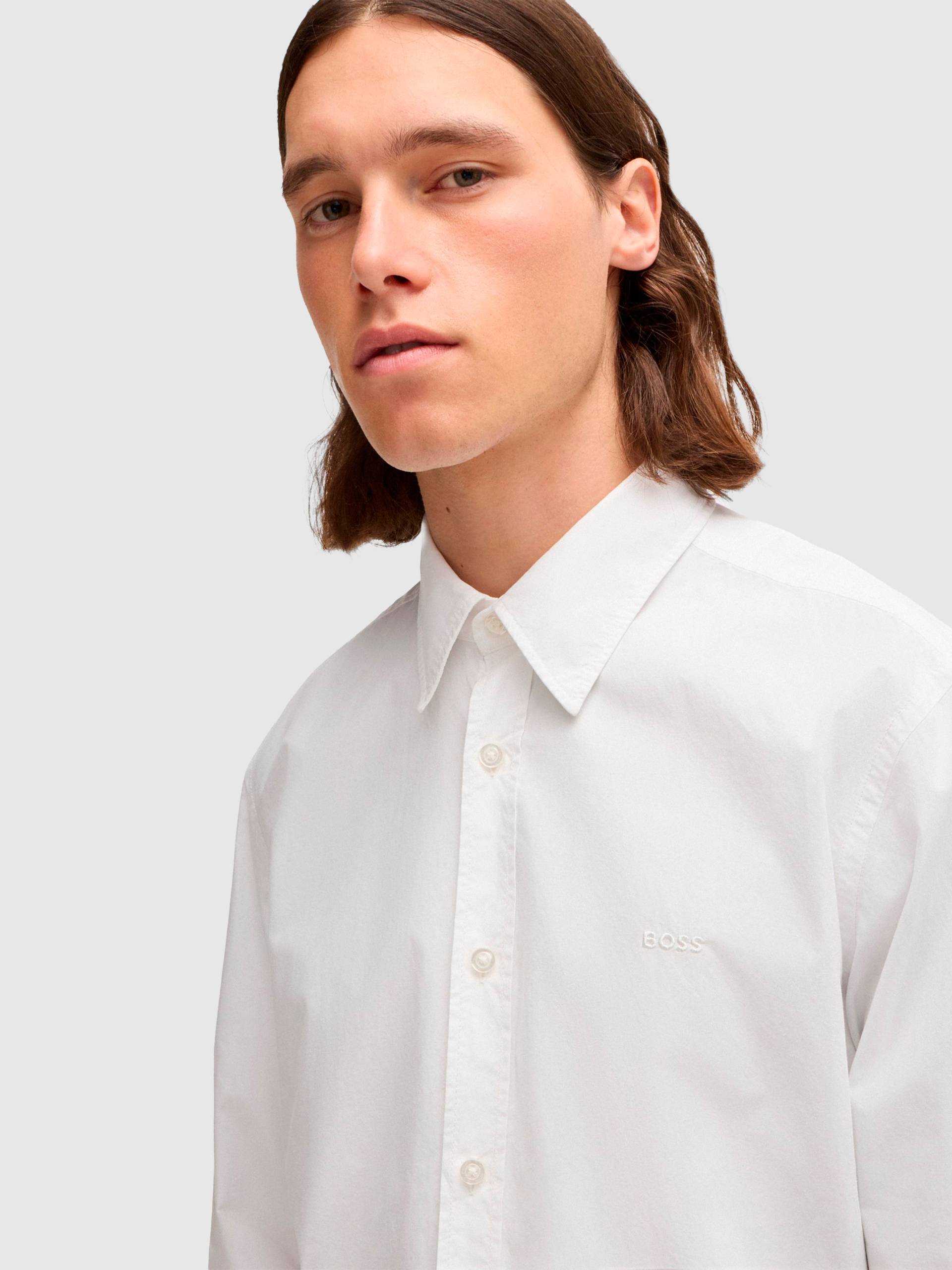 Shirt Man Boss Orange