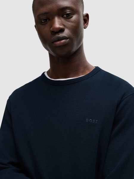 Sueter Hombre Boss Orange