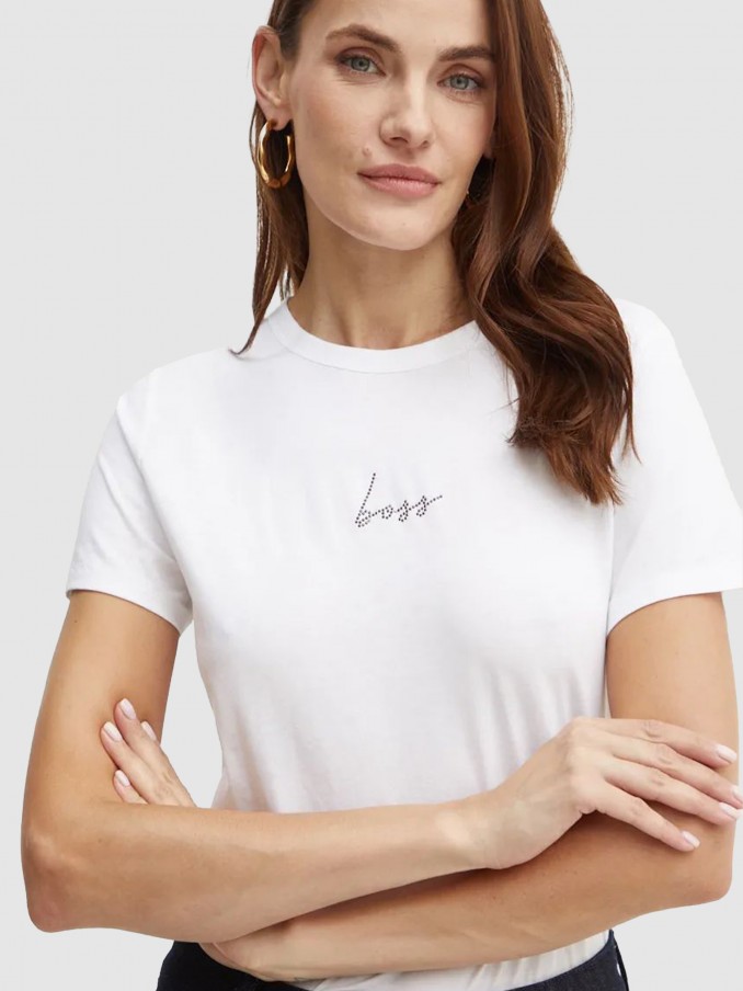 T-Shirt Woman Boss Orange