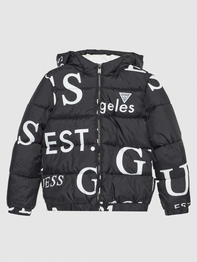 Chaqueta Nio Negro Guess