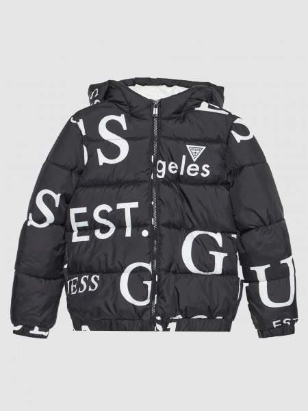 Chaqueta Nio Negro Guess