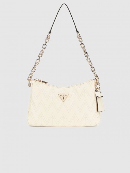 Bolsos de Hombro Mujer Blanco Guess