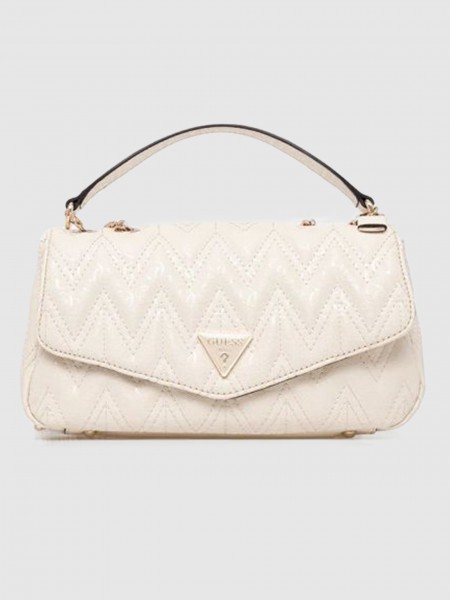 Bolsos de Hombro Mujer Blanco Guess