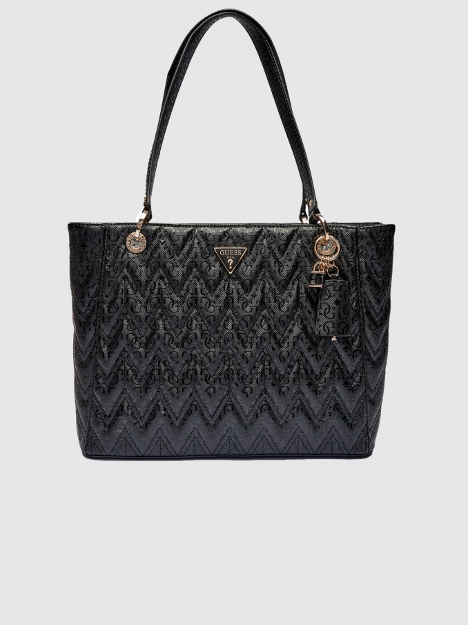 Bolsos de Mano Mujer Negro Guess