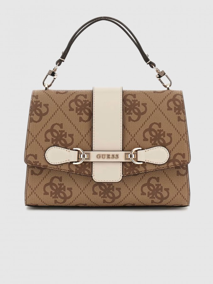 Bolso Mujer Beige Guess