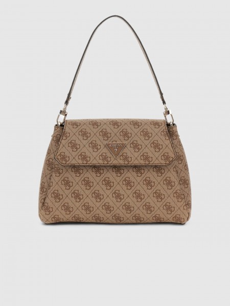 Shoulder Bags Woman Beige Guess