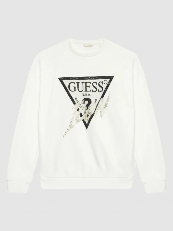 Jersey Nia Crema Guess