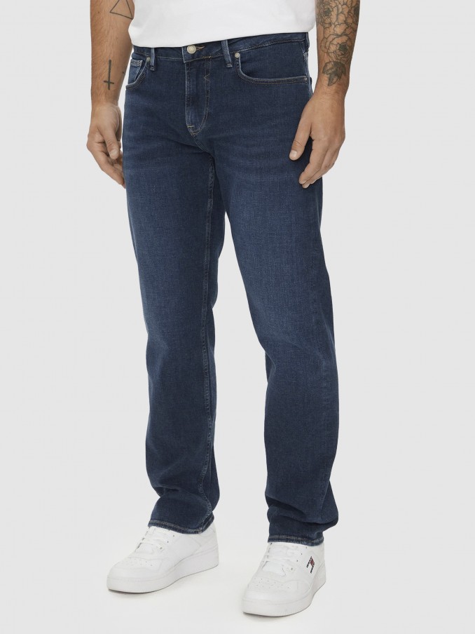 Pantalones Hombre Jeans Oscuros Guess