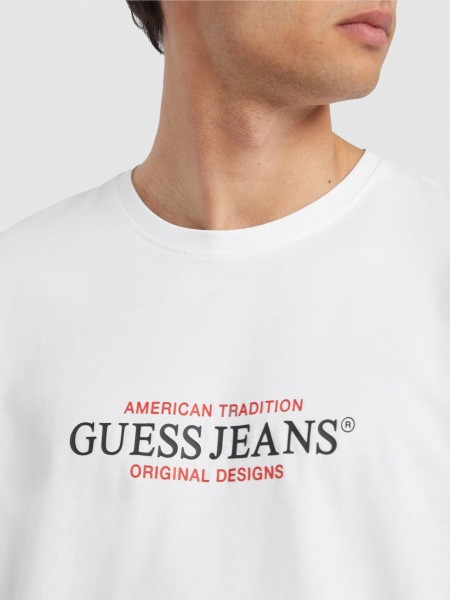 Camiseta Hombre Guess Jeans
