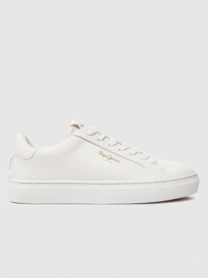 Sneakers Woman White Pepe Jeans London