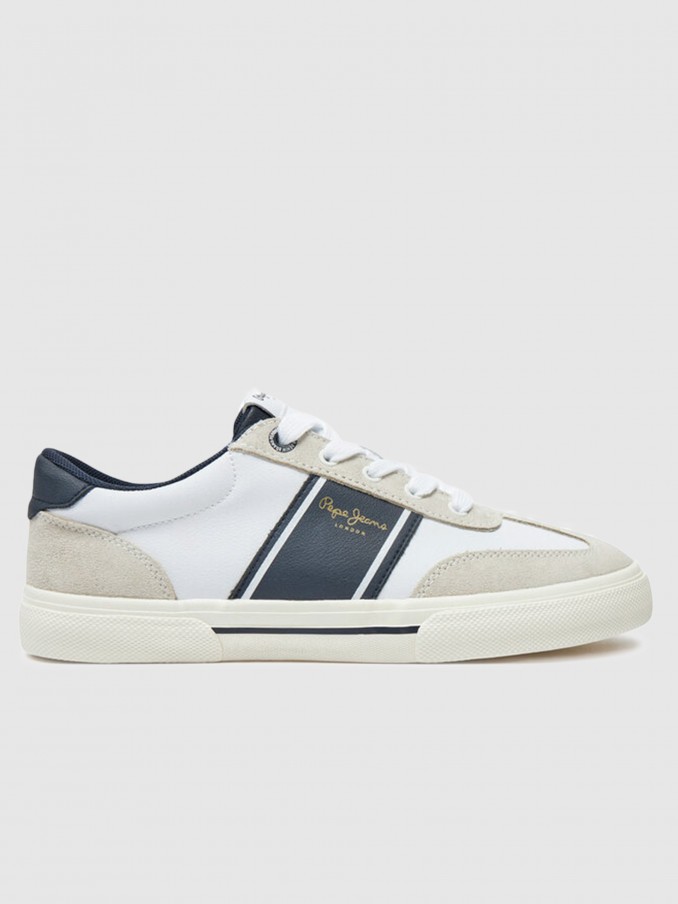 Tenis Hombre Blanco Pepe Jeans London