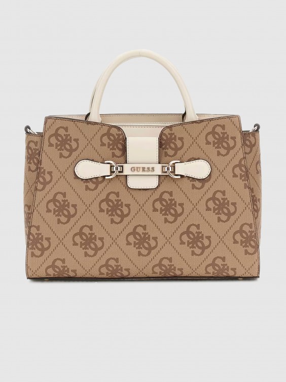 Handbag Woman Beige Guess Hwos9500060 HWOS9500060.36 Mellmak