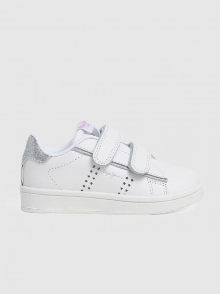 Sneakers Girl White Pepe Jeans London