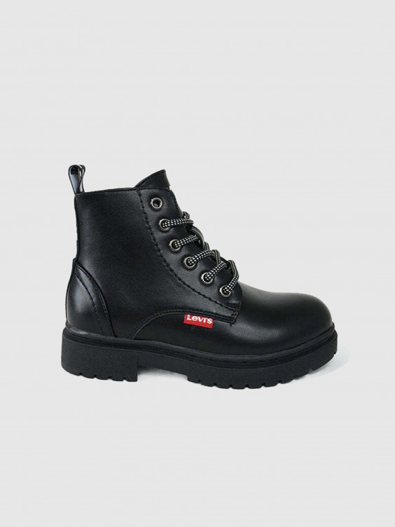 Boots Girl Levis Black Mellmak
