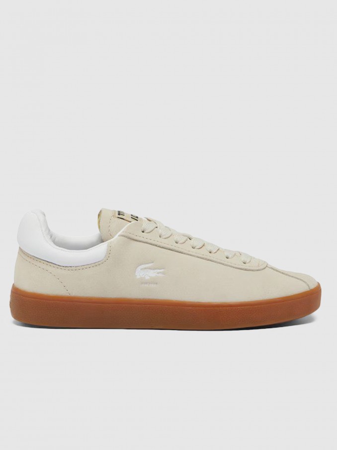 Sneakers Woman Beige Lacoste