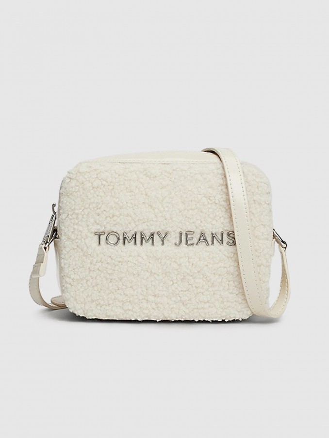 Shoulder Bags Woman Cream Tommy Jeans