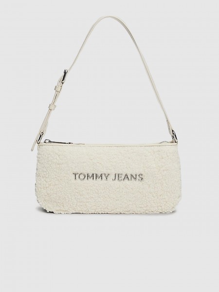 Bolso Mujer Crema Tommy Jeans