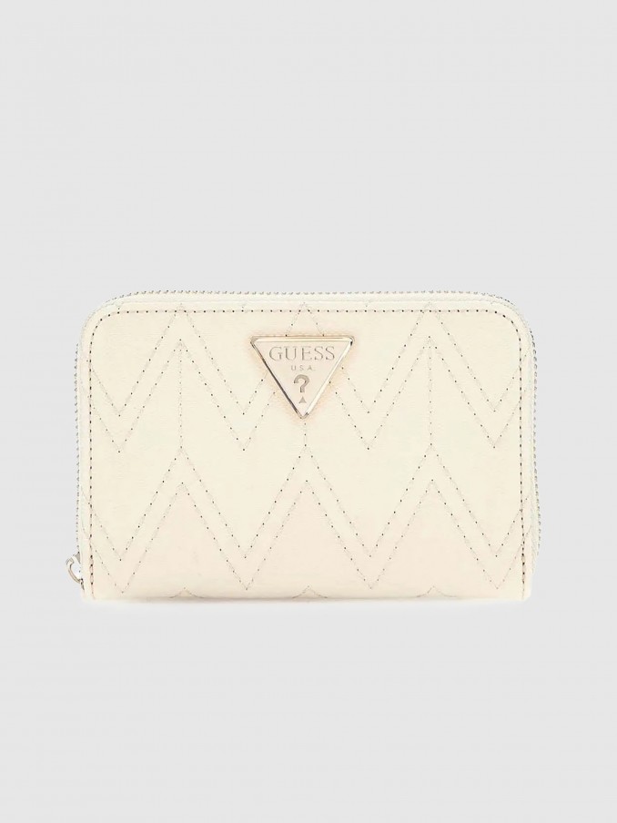 Wallet Woman White Guess