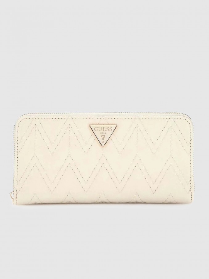 Wallet Woman White Guess