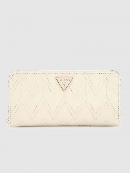 Wallet Woman White Guess