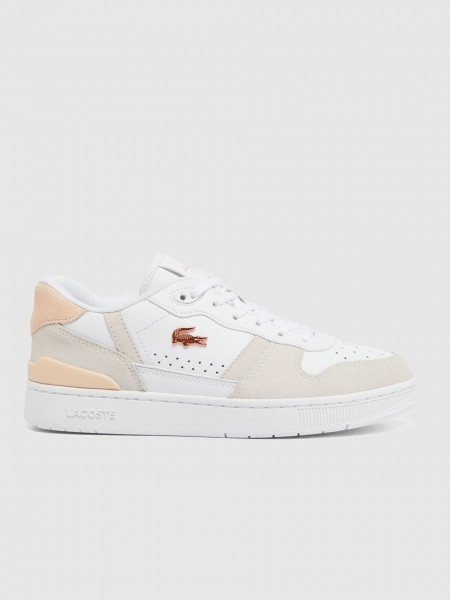 Tenis Mujer Beige Lacoste